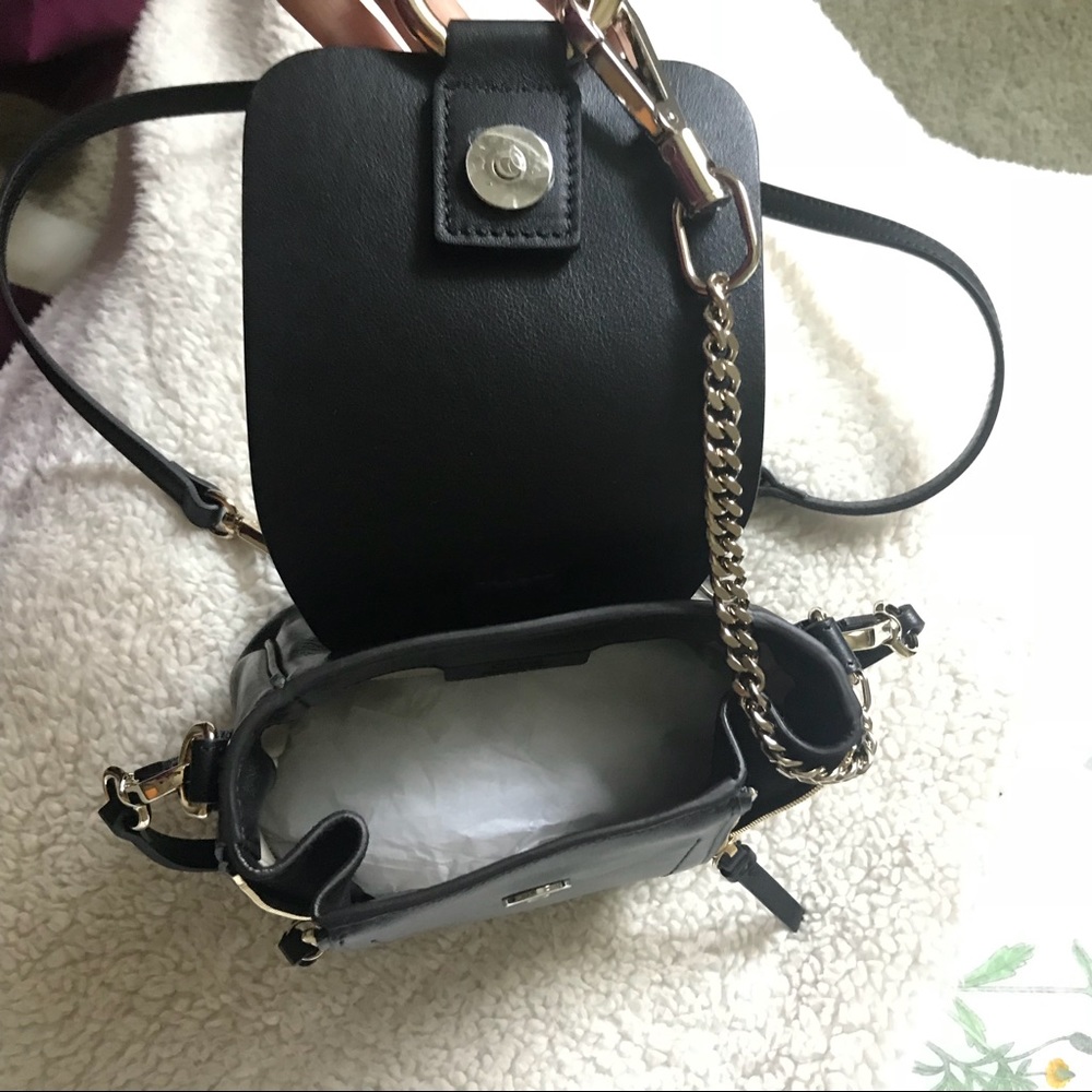 [sold] Chloe faye mini backpack in black - Picture 3 of 8